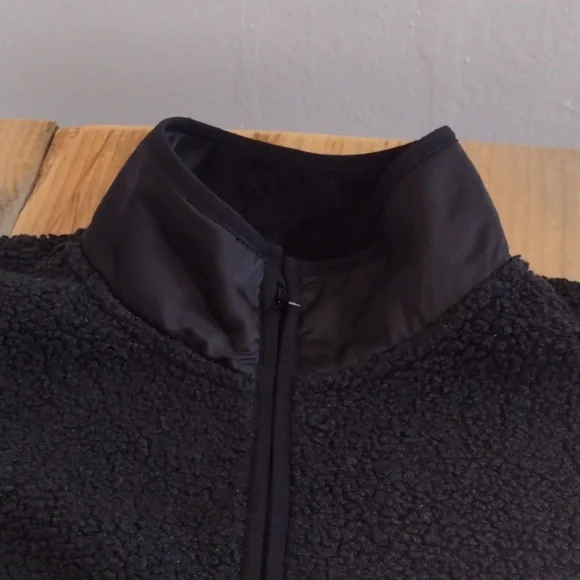 Tuckernuck Sport Black Fleece Cady Quarter Zip Pullover Size M/L SOLD - Picture 3 of 16